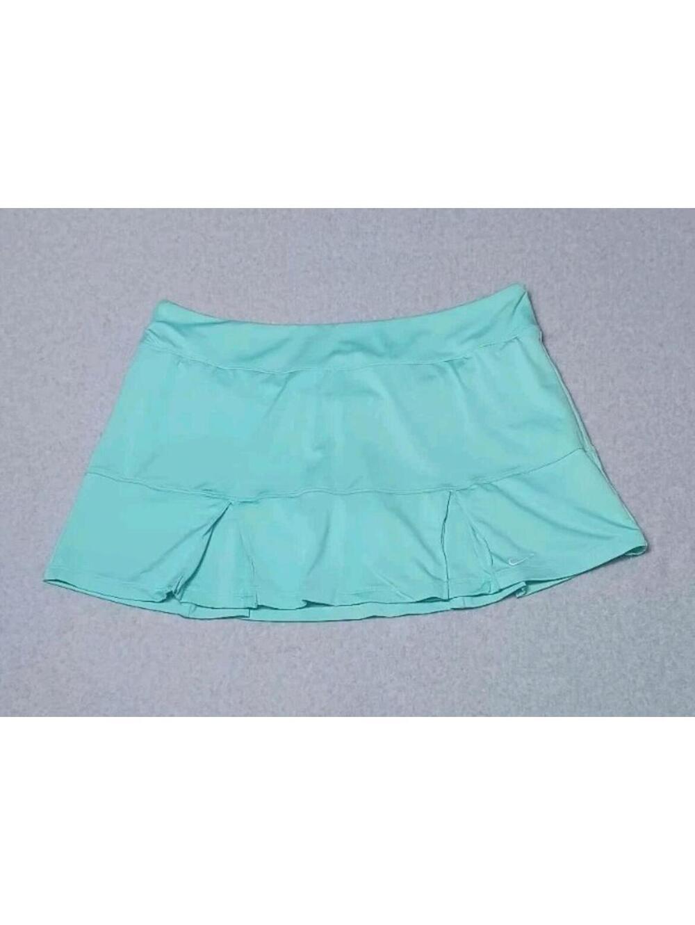 Nike Tennis Dri Fit Athletic Skort Womens Size XL Light Blue Sporty Gym Workout